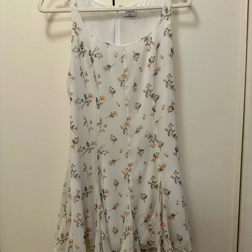 Aritzia Floral Minidress - Picture 1 of 3